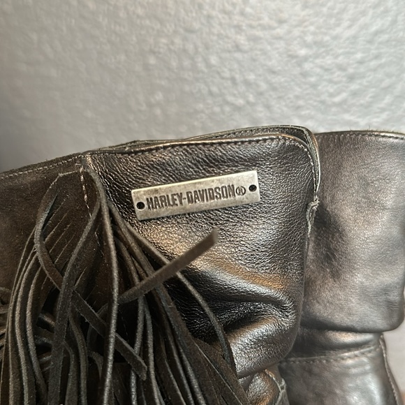 Harley Suede fringed booties - Picture 2 of 8